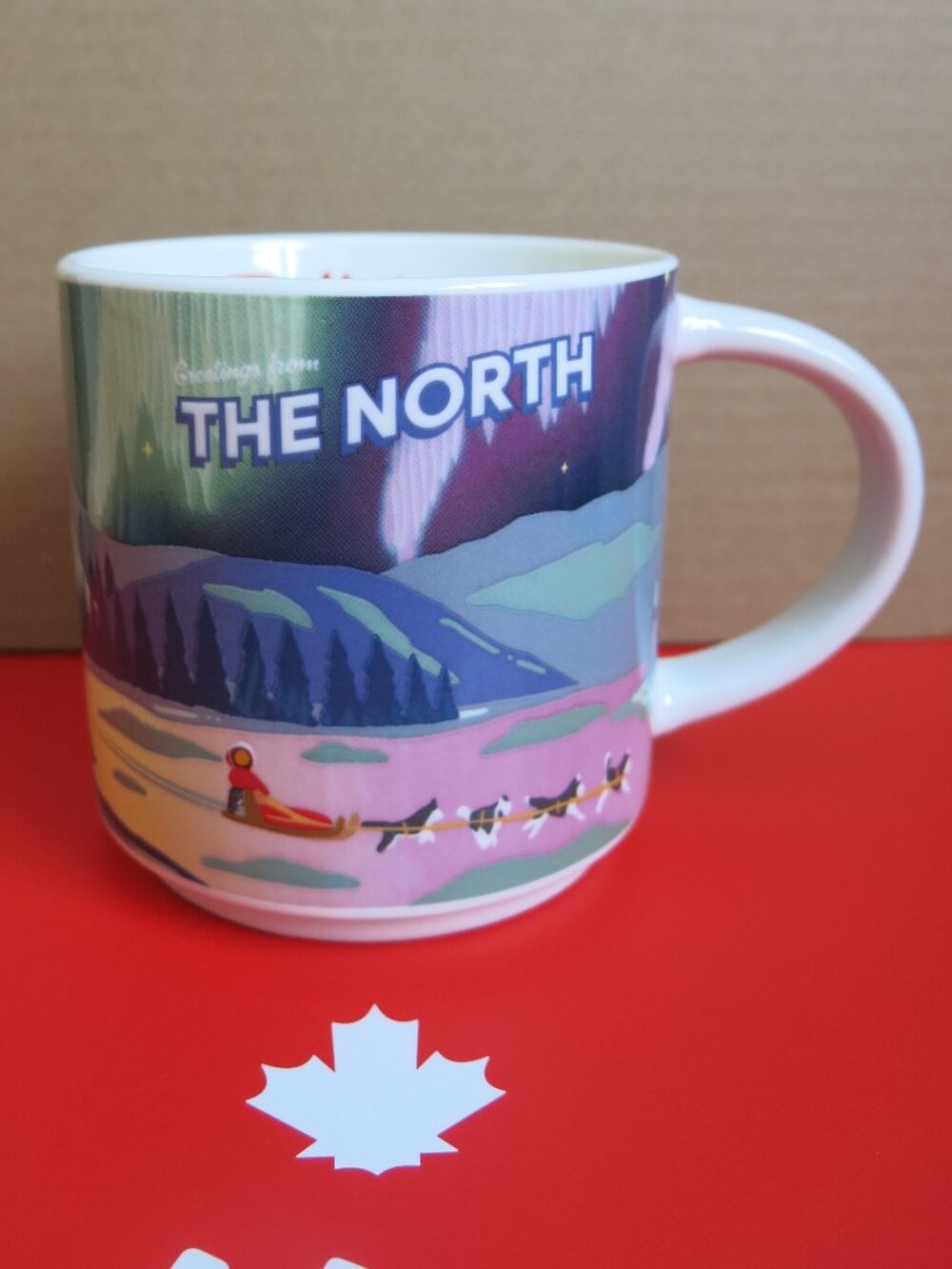 Tim Hortons Tims Canada Collection " The North" 2026 Ceramic Coffee Mug - NEW
